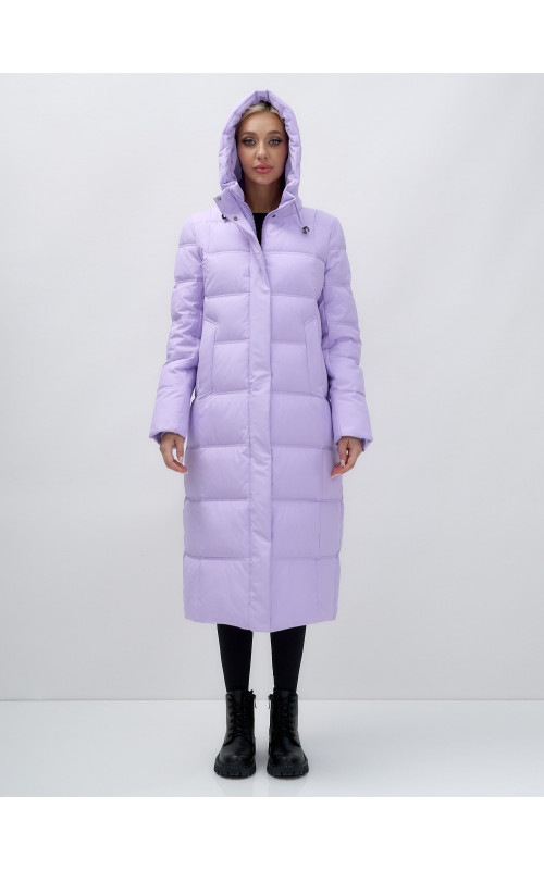 Длинный зимний пуховик для женщин