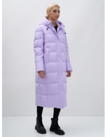 Длинный зимний пуховик для женщин