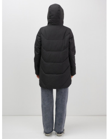Женская утеплённая куртка с капюшоном для осени и зимы, свободный покрой.