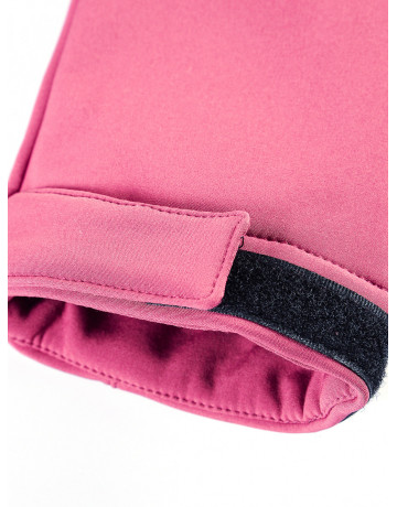 Женская спортивная ветровка с капюшоном softshell, розовая