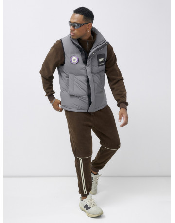 Мужской спортивный утеплённый жилет для активного отдыха