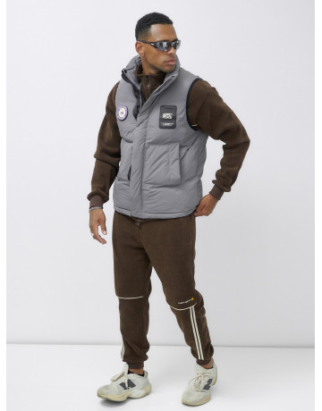 Мужской спортивный утеплённый жилет для активного отдыха