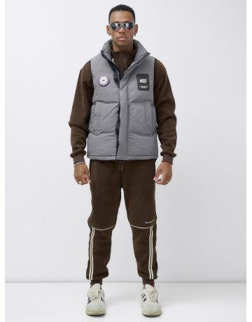 Мужской спортивный утеплённый жилет для активного отдыха