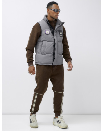 Мужской спортивный утеплённый жилет для активного отдыха