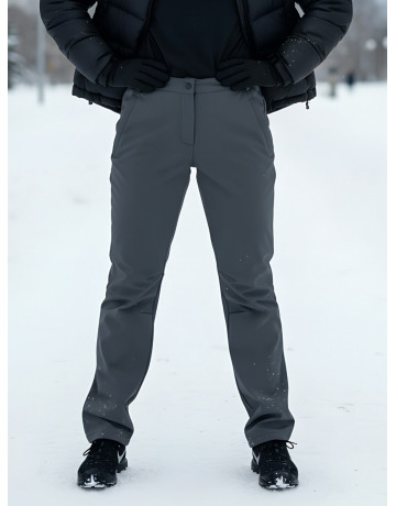 Спортивные брюки софтшелл для женщин.