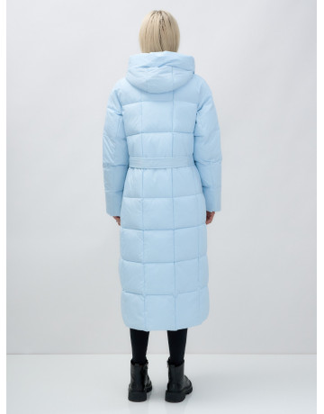 Длинный зимний пуховик для женщин.