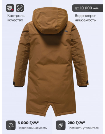 Зимняя парка для мальчика-подростка. Тёплая и практичная модель свободного кроя