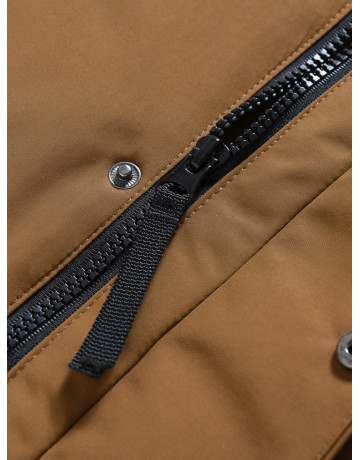 Зимняя парка для мальчика-подростка. Тёплая и практичная модель свободного кроя