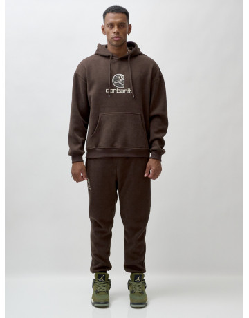 Мужской спортивный утеплённый костюм с начёсом.