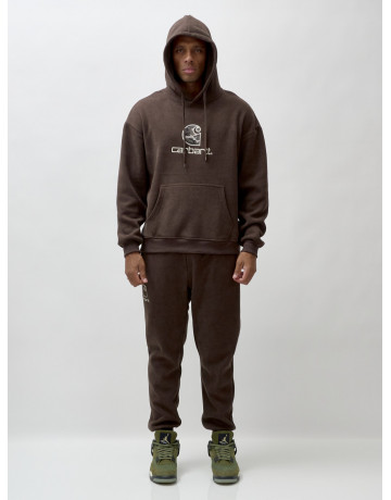 Мужской спортивный утеплённый костюм с начёсом.