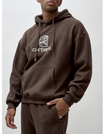 Мужской спортивный утеплённый костюм с начёсом.