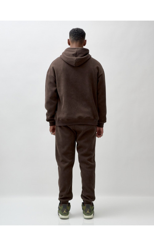 Мужской спортивный утеплённый костюм с начёсом.