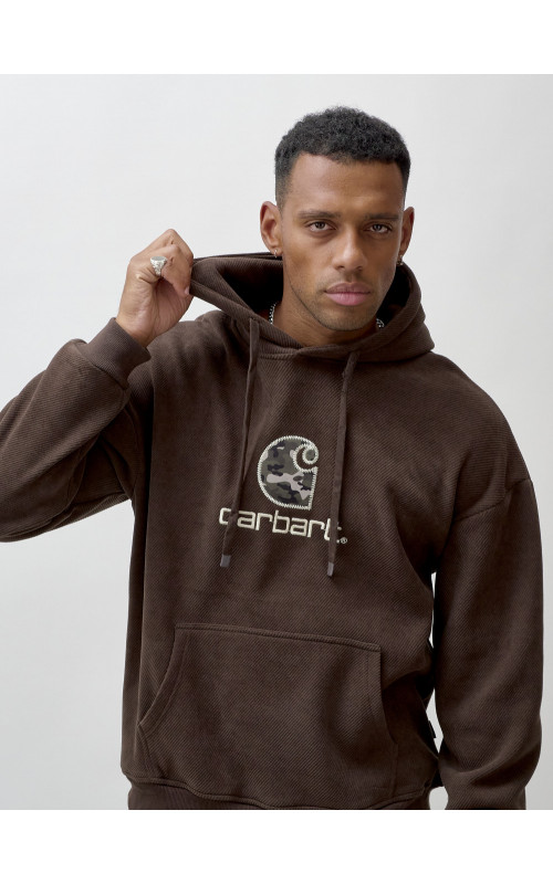 Мужской спортивный утеплённый костюм с начёсом.