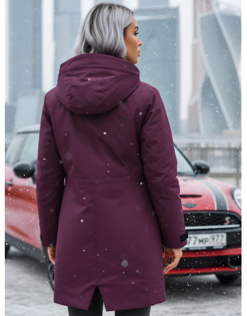 Женская зимняя парка с капюшоном для активного образа жизни.
