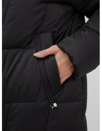 Длинный зимний пуховик премиум-класса.