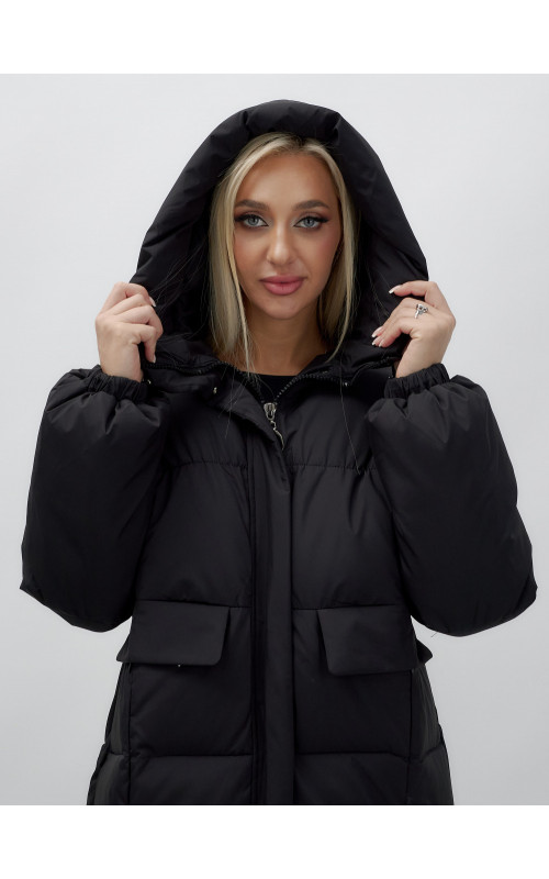 Женская куртка с капюшоном летучая мышь: тепло и стиль для прогулок