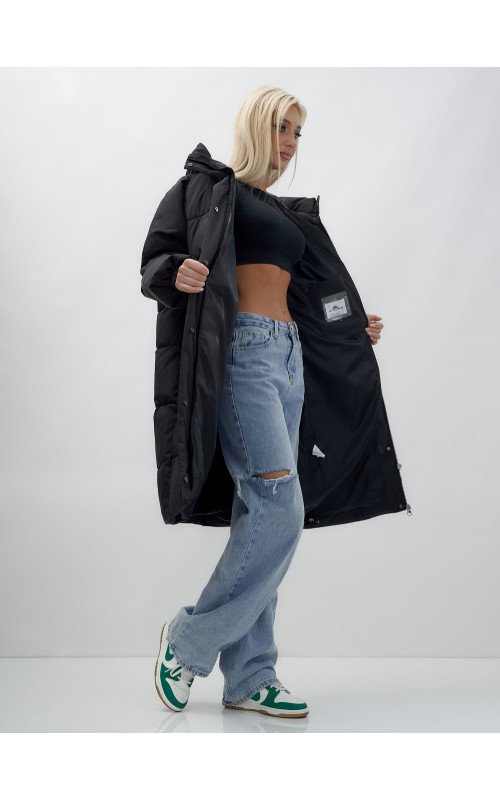 Женская куртка с капюшоном летучая мышь: тепло и стиль для прогулок