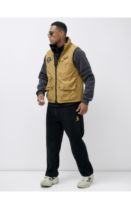 Мужская утеплённая жилетка для активного отдыха и города.