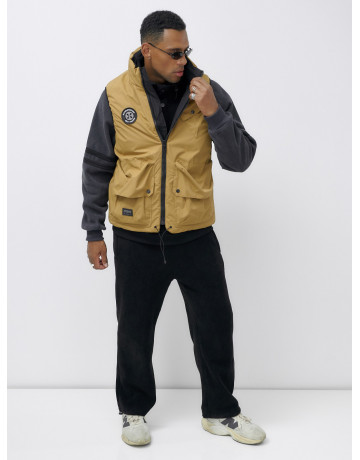 Мужская утеплённая жилетка для активного отдыха и города.