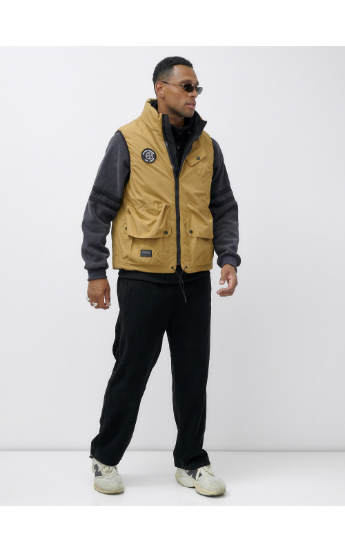 Мужская утеплённая жилетка для активного отдыха и города.