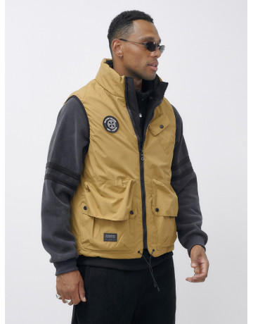 Мужская утеплённая жилетка для активного отдыха и города.