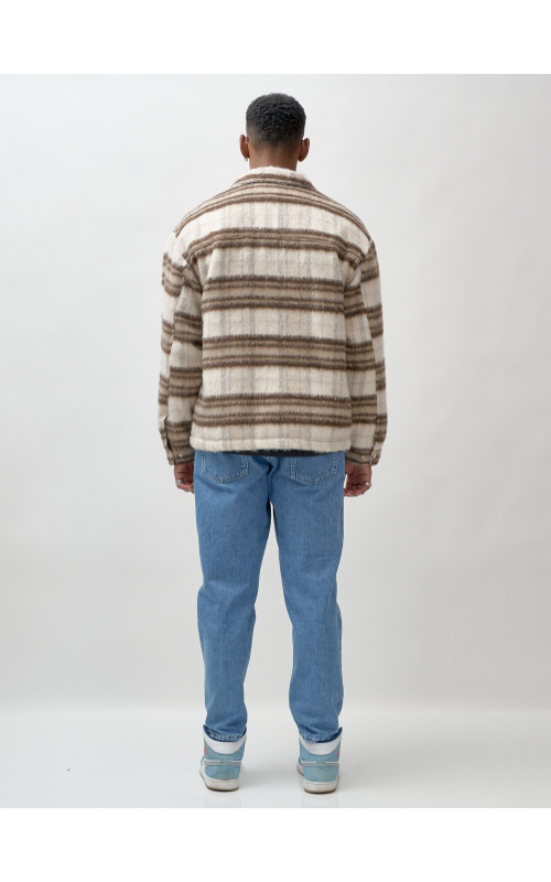 Ворсистая шерстяная рубашка для активного образа жизни