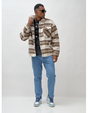 Ворсистая шерстяная рубашка для активного образа жизни