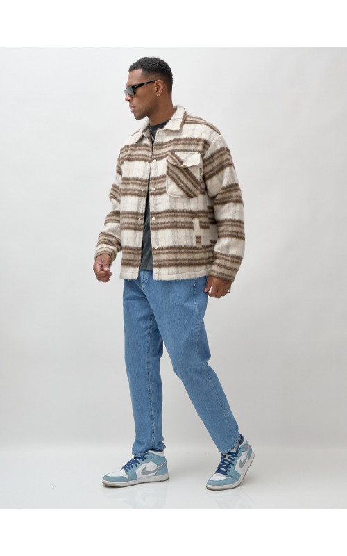 Ворсистая шерстяная рубашка для активного образа жизни