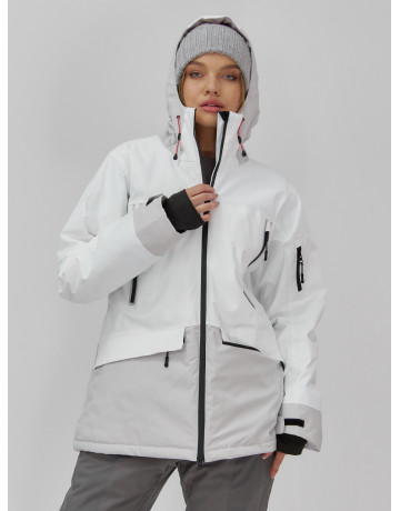 Женская горнолыжная куртка цвет белый