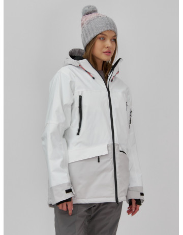Женская горнолыжная куртка цвет белый