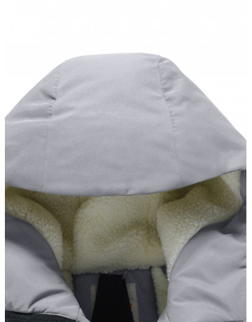 Зимняя мужская парка с капюшоном для активного отдыха