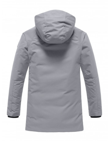 Зимняя мужская парка с капюшоном для активного отдыха