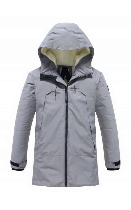 Зимняя мужская парка с капюшоном для активного отдыха