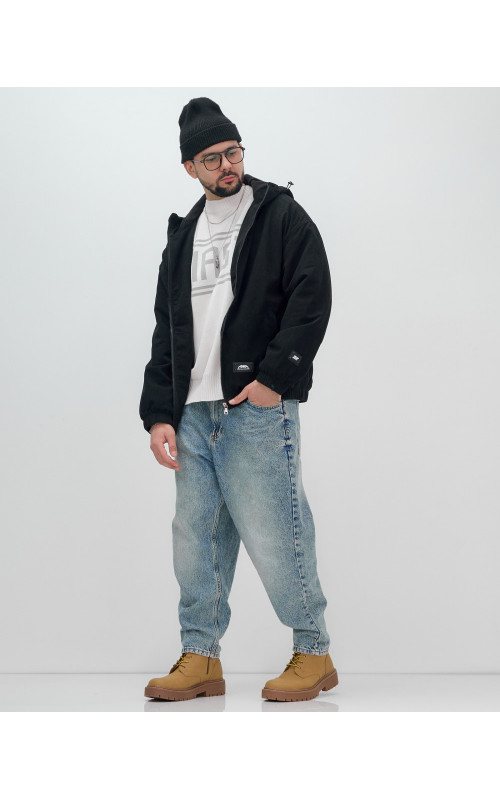 Мужская демисезонная куртка, прямой крой