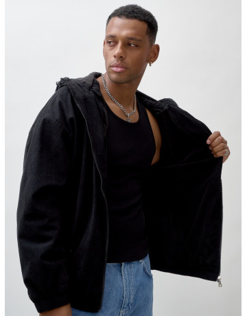 Мужская демисезонная куртка, прямой крой