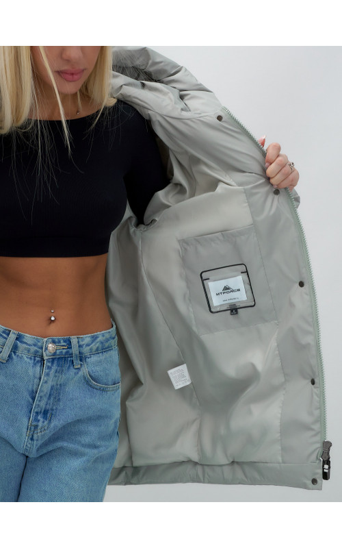 Зимняя куртка MTFORCE в стиле «летучая мышь» для активного отдыха.