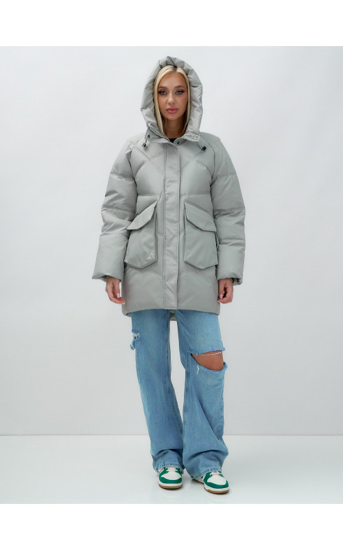 Зимняя куртка MTFORCE в стиле «летучая мышь» для активного отдыха.