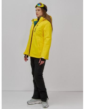 Женская горнолыжная куртка со съёмным капюшоном.