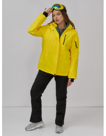 Женская горнолыжная куртка со съёмным капюшоном.