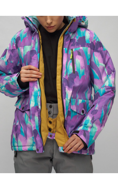 Женский горнолыжный костюм зимний.