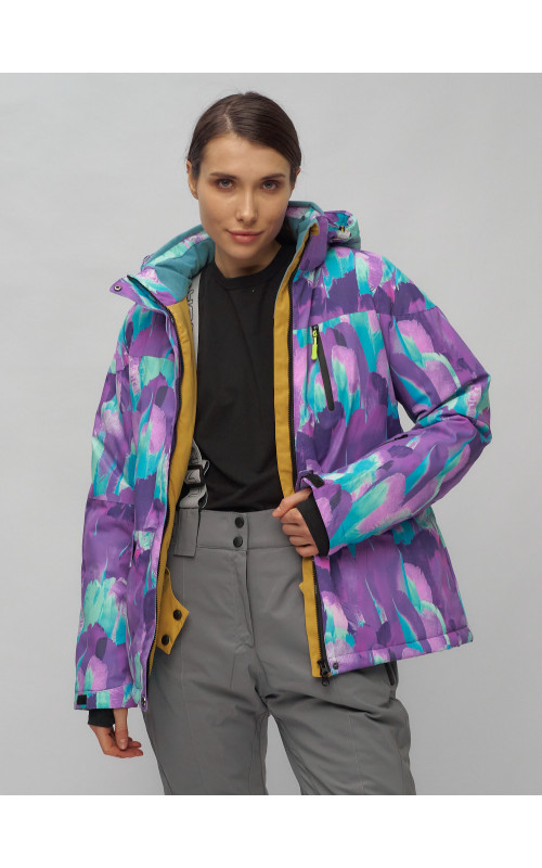 Женский горнолыжный костюм зимний.