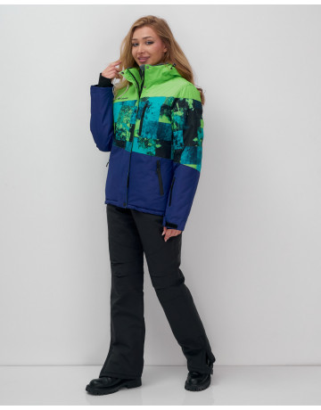 Женский горнолыжный костюм зимний, свободный крой