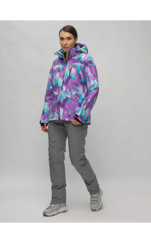 Женский горнолыжный костюм зимний.