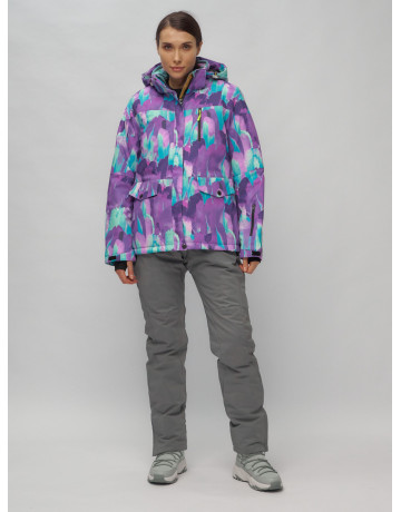 Женский горнолыжный костюм зимний.