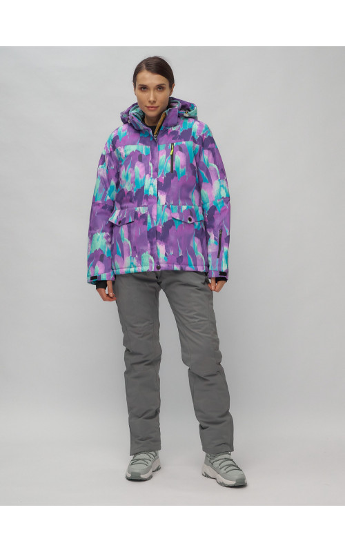 Женский горнолыжный костюм зимний.