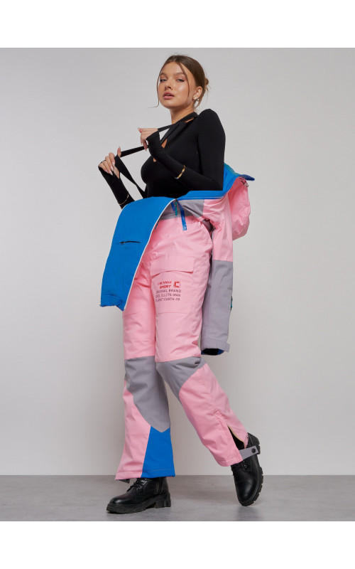 Зимний женский комбинезон для горнолыжного спорта