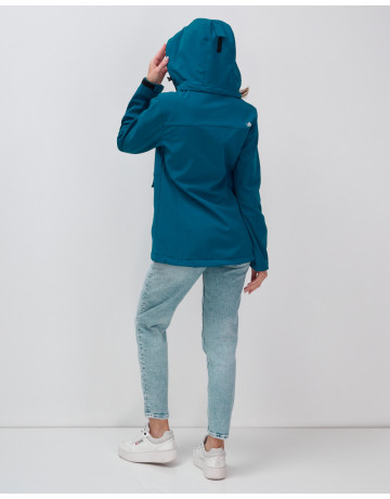 Женская ветровка с капюшоном для активного отдыха