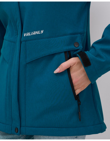 Женская ветровка с капюшоном для активного отдыха