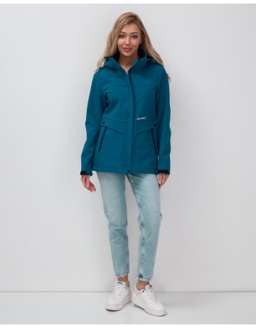 Женская ветровка с капюшоном для активного отдыха