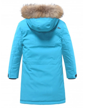 Зимняя парка с мехом енота для мальчика-подростка